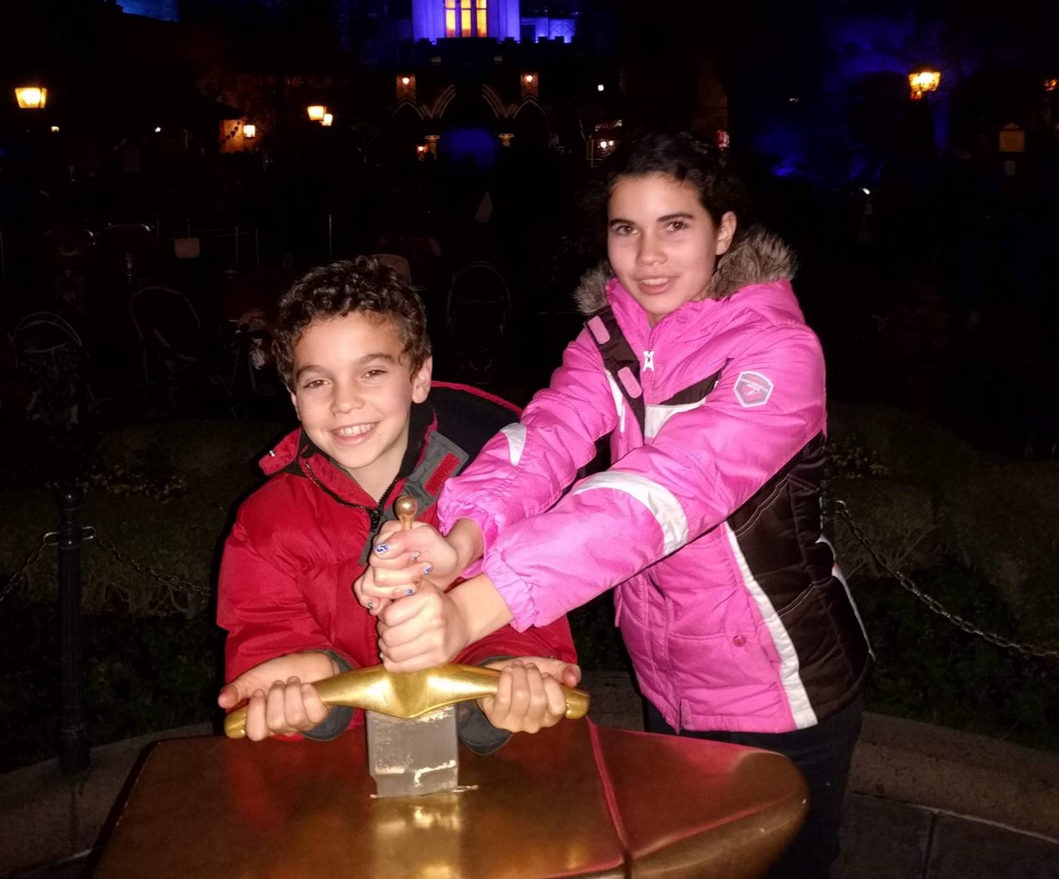 Nathaniel and his sister